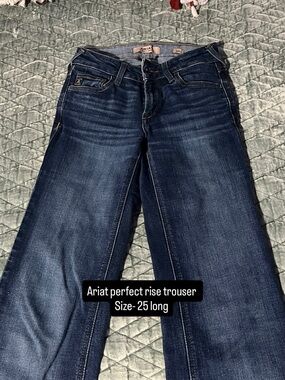 Ariat Women's Dark Indigo Straight Leg Jeans